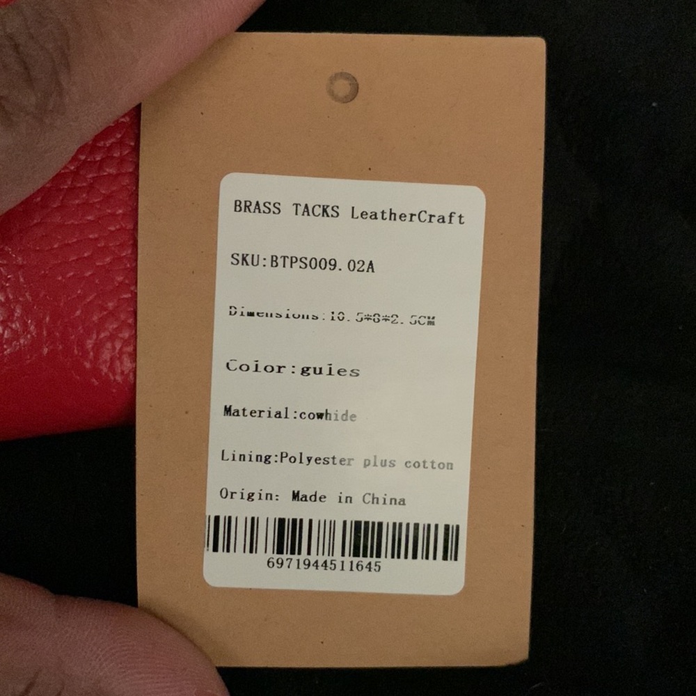 New leather credit card holder - Picture 4 of 7